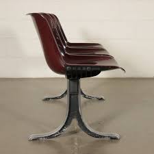 The chair are in great vintage condition. Tecno Chairs Metal Aluminum Plastic Material Osvaldo Boscani 1970s Chairs Modern Dimanoinmano It