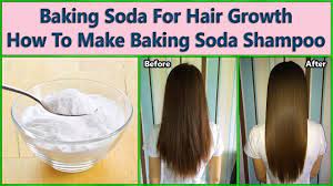 Apply the paste to the area of hair you want to lighten, working in sections. Baking Soda For Hair Growth How To Make Baking Soda Shampoo Youtube