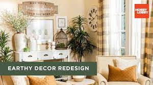 We've picked elements of a chic farmhouse that look like magnolia, but on a hobby lobby budget. Earthy Decor Redesign Diy Room Makeover Hobby Lobby Youtube