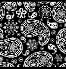 Simple paisley pattern black and white. Paisley Pattern Black And White Vector Images Over 2 200