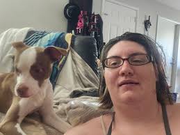 Pit bull's bath time after play date