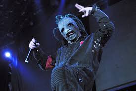 Cool funny cosplay corey taylor mask, full face latex costume props halloween mask music party theme fancy dress up with long hair braid. Corey Taylor Made First Slipknot Mask With His Own Dreads