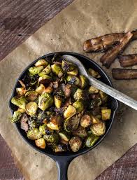 Add olive oil, lemon juice, garlic, salt and pepper. Side Jalapeno Bacon Roasted Brussels Sprouts And Apples Feastmagazine Com