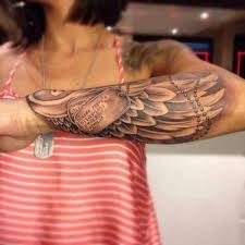 Angelic black wings painted in ink caption id=attachment_385 align=aligncenter width=600. 55 Ingenious Angel Wings Tattoo Designs For Men Women