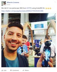 Periscope 360 now coming for Android as well, demonstrated with Insta360  Air