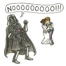 Look If Darth Vader Had To Raise Princess Leia Classic Star Wars Star Wars Comics Star Wars Humor