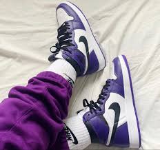 Air Jordan 1 Court Purple Aj1 Og Gs High Aj1 2020 In 2020 Womens Basketball Shoes Nike Air Shoes Purple Nikes