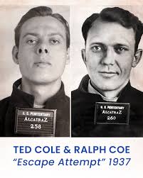 During its Pacific Branch, U.S. Military Prison and Federal Penitentiary,  36 prisoners were involved in various attempts. From the 36, 5 convicts  disappeared 👇🏼