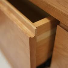 Finger Pull Drawer Joinery Details Veneer Panels Kitchen Door Handles