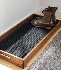 This is a serving of several different dishes on one large platter. Rustic Wooden Boot Tray Storage At L L Bean