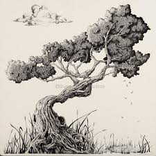 Image Result For Bonsai Tree Tattoo Baum Tatowierungen Baume Zeichnen Baumzeichnung