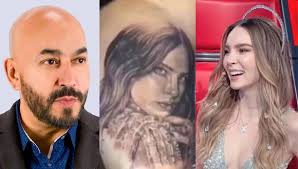 Lupillo rivera no había mostrado el tatuaje que tiene en su brazo sin embargo en sus redes sociales saludando a sus fans dejó ver un fragmento de su tatuaje ya con algunos cambios en su diseño. Belinda Lupillo Rivera Se Quito Tatuaje Con El Rostro De Cantante Christian Nodal Video Mexico Usa Eeuu Estados Unidos Nndc Mexico Depor