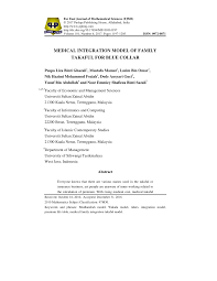 Azah binti zainal abidin's best boards. Pdf Medical Integration Model Of Family Takaful For Blue Collar
