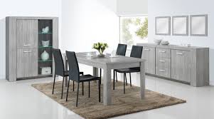 Salle A Manger Contemporaine Chene Gris Paola Http Www Matelpro Com Salle A Manger Contemporaine Black Dining Room Interesting Dining Room Ikea Dining Table
