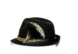 1940 S Vintage Antique Gray Traditional German Austrian October Fest Tyrolean Hat Vintage Antiques Traditional German Clothing Hats