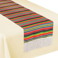 Serape Striped Mexican Table Runner Striped Table Runner Striped Table Fiesta Theme Party
