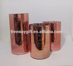 Declutter your home & save money. Custom Electroplated Rose Gold Colored Mercury Cracked Decoration Cylinder Hurricane Glass Candle Holder Buy Glass Candle Holder Candle Holder Glass Decoration Glass Candle Holder Product On Alibaba Com
