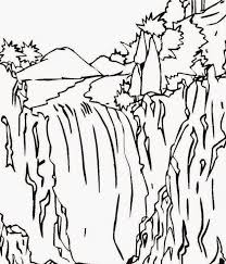 Sketsa merupakan gambar yang dibuat oleh seseorang yang pada umumnya belum dijadikan sebagai hasil karya akhir. 64 Inspirasi Kumpulan Gambar Sketsa Pemandangan Air Terjun Gambar Pemandangan