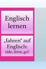 Fahrrad Auto Motorrad Fahren Englisch Lernen Englisch Lernen Kostenlos Und Englisch Lernen Grammatik