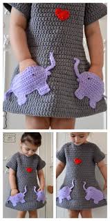 Elephant jumper by emily blades. Valentine Heart My Dress Set Free Crochet Patterns More