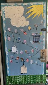 Bird On A Wire Movie Theme Song Spring Bird On A Wire Theme Classroom Door Classroom Door Classroom Themes Bird Classroom Theme