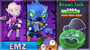 Emz creates a cloud of toxicity around herself, slowing. New Brawler Emz New Game Mode Graveyard Shift Youtube