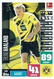 Jetzt sicher und einfach bestellen! Match Attax 20 21 Bundesliga 2020 2021 Karte Nr 114 Erling Haaland Ebay