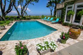 4x8 Traditional Remodel Pavers In 2020 Pool Deck Plans Pool Pavers Pool Landscape Design