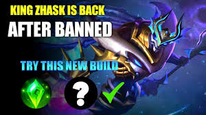 Check spelling or type a new query. King Zhask Is Back After Banned Try This New Build Zhask Rank Gameplay Youtube