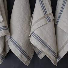 Kitchen towel funny,linen kitchen towel,checkered towel,striped towels,tea towels,organic dish towels,organic linen fabric,gift, set of 2. French Linen Tea Towel Rustic Country From Mooshop On Etsy