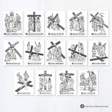 Show your kids a fun way to learn the abcs with alphabet printables they can color. Catholic Coloring Pages Stations Of The Cross Bundle Of 14 Lent Activity For Kids Printable Coloring Pages Digital Pdf