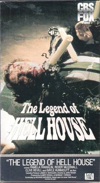 Amazon.com: The Legend of Hell House : Roddy Mc Dowall, Pamela Franklin,  Clive Revill, Gayle Hunnicutt, John Hough, Albert Fennell, Norman T.  Herman: Movies & TV