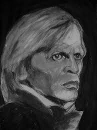 I spent three days drawing Klaus. I'm not an artist, just self-taught...and  I used a computer to make a sketch in order to keep all the features  symmetrical