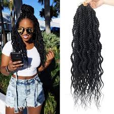 Braids, cornrows, twist can change your look and give your a fresh carefree style. Amazon Com 6packs 18inch Wavy Senegalese Twist Crochet Hair Braids Wavy Ends Synthetic Hair Extension Kanekalon Curly Crochet Twist Braiding Hair 1b Beauty