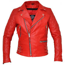 Classic Diamond Red Motorcycle Armoured Leather Jacket Leather Jacket Men Jackets Men Fashion Leather Jackets Women