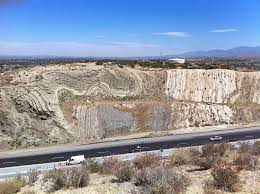 San Andreas Roadcut San Andreas San Andreas Fault Palmdale California