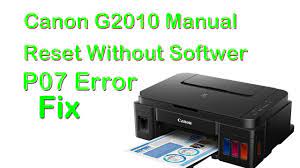 Code 1700 pada printer canon 237. Canon G2010 P07 Error Fixed Canon G2010 Manual Reset Ii Canon G2010 Support Code 1700 Youtube