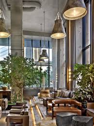 1 Hotel Brooklyn Hotel Interiors Luxury Hotels Interior Hotel Interior Lobby