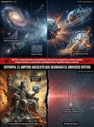 Ni imperios ni estrellas escapan a la Segunda Ley. La entropía es la medida  del desorden, una flecha del tiempo que dicta que todo tiende al caos.  ¿Estamos condenados al equilibrio térmico