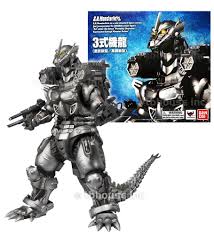 Mechagodzilla Kiryu Heavy Armed Figure S H Monsterarts Mecha Godzilla 3 Bandai Godzilla Godzilla Figures Kiryu