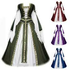 Check spelling or type a new query. Women Fashion Princess Dress Medieval Renaissance Cosplay Dress Long Sleeve Vintage Dress Lace Up Corset Cosplay Party Dress Plus Size S 5xl Wish