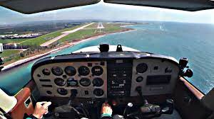 Cockpit cessna f172.jpg 1,600 × 1,067; Cessna C172 Approach And Landing Into Paphos Cyprus Atc Audio Gopro Cockpit Views Youtube