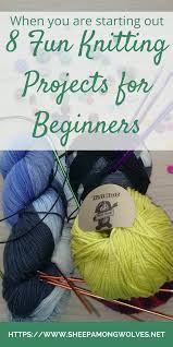 Maybe you would like to learn more about one of these? When You Are Starting Out 8 Fun Beginner Knitting Projects Sheep Among Wolves