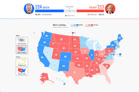 Election Maps Visualizing 2020 U S Presidential Electoral Vote Results
