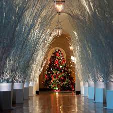 It is inspired by the fire engines that responded to the 1929 christmas eve fire at the white house and the toy trucks presented to children by the hoovers the following christmas. How The White House Gets Decorated For The Holidays Vogue