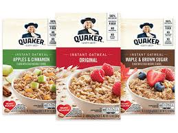 Quaker instant oatmeal cups apples cinnamon. Instant Oatmeal Quaker Oats Cereal Recipes Instant Oatmeal Oats Quaker