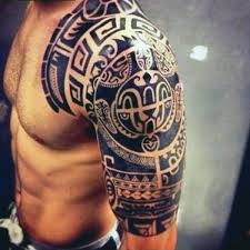 75 Half Sleeve Tribal Tattoos For Men Masculine Design Ideas Tribal Arm Tattoos Tribal Shoulder Tattoos Cool Tribal Tattoos