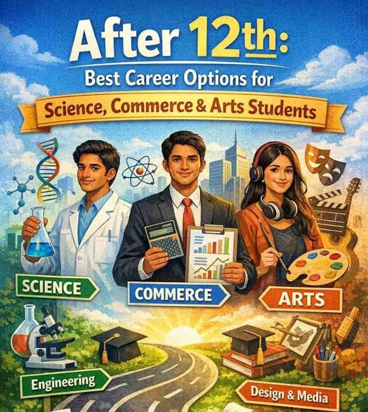 After 12th: Best Career Options for Science, Commerce & Arts Students -  Bhashasutra | Marathi & Hindi Learning for Students