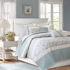 Shop our ridiculously awesome selection of bedding sets that will help you dream easy. Beautiful Chic Cottage Blue White Green Country Shabby Lace Ruffle Comforter Set Comforters Bedding Sets Home Garden Worldenergy Ae