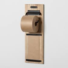 Wooden Paper Roll Holder Hearth Hand With Magnolia Brown Paper Roll Holders Hearth Hand With Magnolia Hearth
